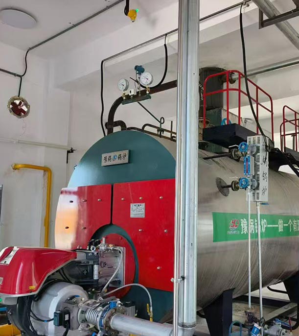 Kuwait, Industrial Park, 6 Ton Natural Gas Boiler